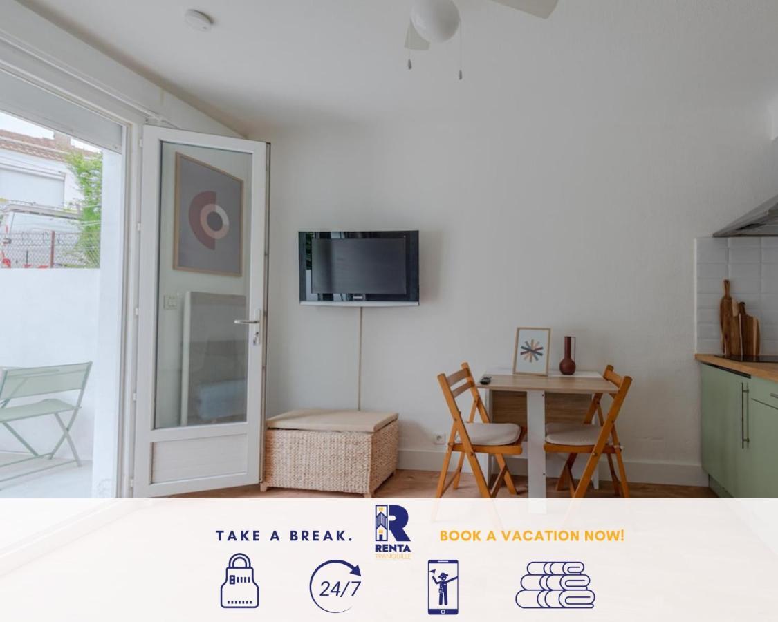 Apartment L'evasion - Studio With A Large Garden - Wifi *
